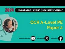 Video thumbnail for OCR A-Level PE Paper 2 Revision (Summer 2024)