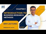 Video thumbnail for Introduction to Business Research Methods (BRM): Types, Objectives, Motivation, and Characteristics.
