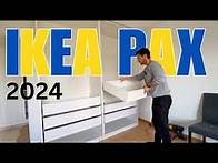 Video thumbnail for How to Assemble NEW IKEA PAX WARDROBE 2024 ( Part 2 ) DRAWERS
