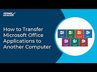 Video thumbnail for Simple Way to Transfer Microsoft Office from One Computer to Another