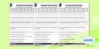 Video thumbnail for Year 6 Number Card Maths Puzzles Differentiated Worksheet