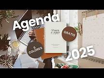 Video thumbnail for Agenda 2025 GRATIS para descargar e imprimir + Planner Digital | #agenda2025 #agenda #2025