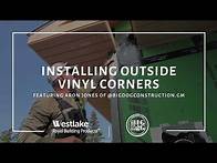 Video thumbnail for Exterior Installation: How-to Install Outside Vinyl Corners