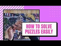 Video thumbnail for How To Solve A Jigsaw Puzzle Quickly - Tips, Tricks and Instructions