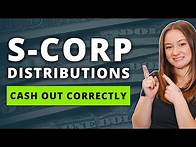 Video thumbnail for Understanding S Corp Distributions: A Simple Guide for Business Owners
