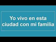 Video thumbnail for In Spanish, Simple Present Tense Sentence Examples
