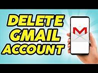 Video thumbnail for How to Delete Gmail Account - Delete Google Account permanently