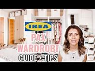 Video thumbnail for IKEA PAX WARDROBE TOUR, GUIDE AND HOW TO PLAN | MIRROR DOORS REVIEW AND TIPS | Madeline Vlogs