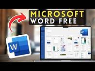 Video thumbnail for How to Use Microsoft Word for Free | Microsoft Word Tutorial