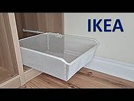 Video thumbnail for Install basket for Ikea Pax wardrobe