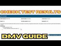 Video thumbnail for How to Check Your DMV Driving Test Results | Complete Guide