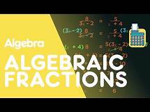 Video thumbnail for Solving Algebraic Fractions | Algebra | Maths | FuseSchool