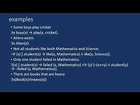 Video thumbnail for First-order-logic in KR| syntax and semantics| Artificial Intelligence #FirstOrderLogic#SyntaxInFOL