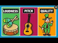Video thumbnail for Characteristics of Sound | Pitch, Loudness and Quality | Physics