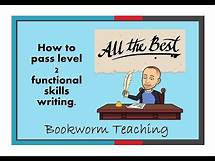 Video thumbnail for How to pass Functional Skills English Level 2 Writing