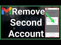Video thumbnail for How To Remove Second Gmail Account