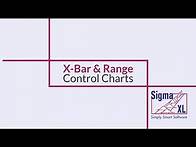 Video thumbnail for Create an X-Bar & Range Chart in Excel Using SigmaXL