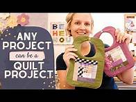 Video thumbnail for Quilt-As-You-Go Baby Bibs (with a FREE pattern!)