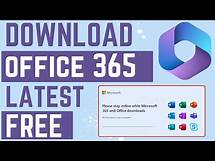 Video thumbnail for How to Download & Install Microsoft Office 365 from Microsoft | Free | Offline Setup