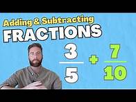 Video thumbnail for How To Add And Subtract Fractions With Different Denominators | When Denominators are Multiplies