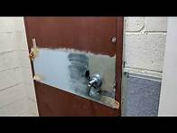 Video thumbnail for Fire Exit door. what locks to install, locks on fire doors regulations