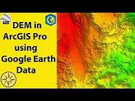 Video thumbnail for Create DEM in ArcGIS Pro using data from Google Earth