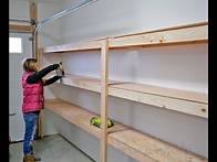 Video thumbnail for How to Build Garage Shelving - Easy, Cheap and Fast!