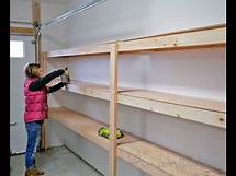 Video thumbnail for How to Build Garage Shelving - Easy, Cheap and Fast!