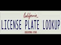 Video thumbnail for Free License Plate Lookup