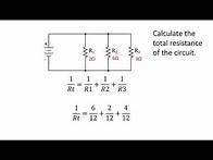 Video thumbnail for Calculating resistance in parallel