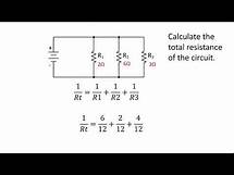 Video thumbnail for Calculating resistance in parallel