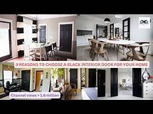 Video thumbnail for 9 Reasons to choose a Black Interior door for your Home | 9 Reasons to love Black Interior Doors Now