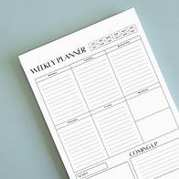 Video thumbnail for Planner Printable, Planner Pdf, to Do List,organizer, Modern Weekly Plan , Weekly to Do List, Minimalist Planner, Undated Planner - Etsy