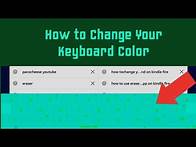 Video thumbnail for How to change the color of your keyboard on Kindle Fire