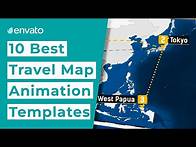 Video thumbnail for 10 Best Travel Map Animation Templates