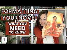 Video thumbnail for FORMATTING A BOOK — What you NEED TO KNOW: Introduction to Novel Formatting Series for Writers