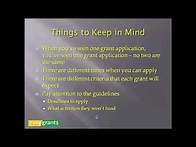 Video thumbnail for Non Profit Grants 101