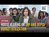 Video thumbnail for LIVE: The House resumes its hearing on the OVP and DepEd budget...| GMA Integrated News - Replay