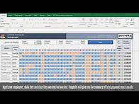 Video thumbnail for Payroll Template - Excel Timesheet Template | Free Download