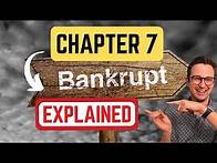 Video thumbnail for Chapter 7 Bankruptcy Explained