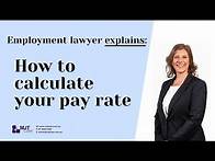 Video thumbnail for How to calculate pay rate (Australia)