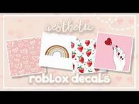 Video thumbnail for 50 Aesthetic Roblox Decal Codes | Roblox