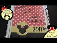 Video thumbnail for My Disney World Vacation Planning Binder / Disney Planning 101 / Come Plan With Me 2017