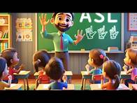 Video thumbnail for Learn Baby Sign Language | ABCs in ASL for Kids by Baa and Boo