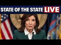 Video thumbnail for LIVE: NY Gov. Kathy Hochul's 2025 State of the State Address