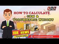 Video thumbnail for How to Calculate CBM & Volumetric Weight