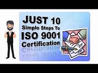Video thumbnail for ISO Certification Process - ISO 9001 Made Easy