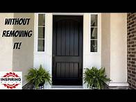Video thumbnail for How to Paint Your Front Door Black