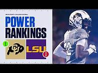 Video thumbnail for College Football Power Rankings Week 10: Colorado INTO TOP 25, Alabama ahead of 2 undefeated teams
