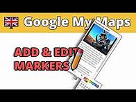 Video thumbnail for 💻Google My Maps 🇬🇧 Add markers, edit icons, add pictures